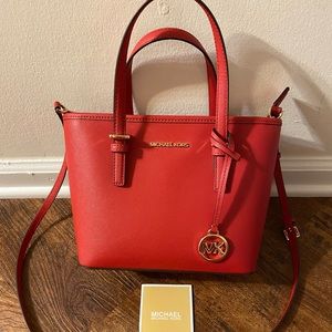 Michael Kors Jet Set Travel Extra Small Top Zip Tote Bag